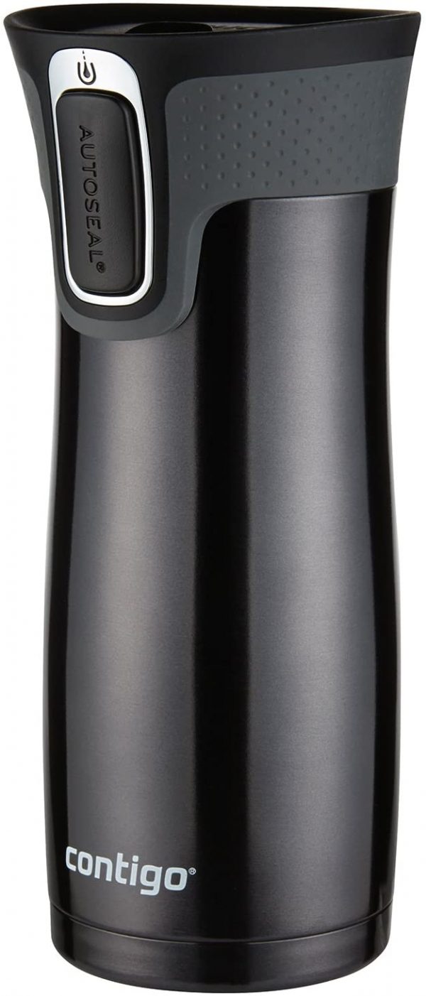 Contigo Autoseal West Loop Stainless Steel Travel Mug, 16 Oz., Black - Image 2