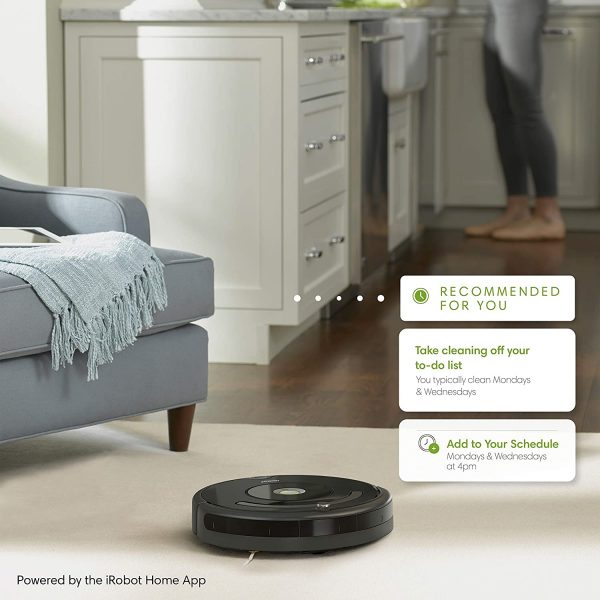 iRobot Roomba 694 Robot Vacuum-Wi-Fi Connectivity, Good for Pet Hair, Carpets, Hard Floors, Self-Charging - Image 3