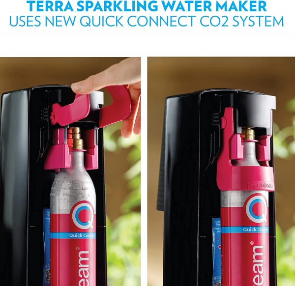 SodaStream Terra Sparkling Water Maker Bundle , with CO2, DWS Bottles, and Bubly Drops Flavors - Image 2