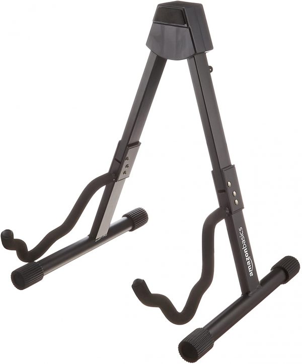 Amazon Basics Guitar Folding A-Frame Stand for Acoustic and Electric Guitars