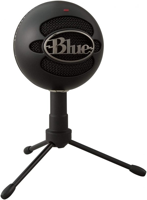 Blue Snowball iCE USB Mic for Recording and Streaming on PC and Mac, Cardioid Condenser Capsule, Adjustable Stand