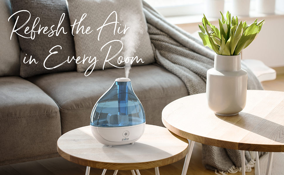 MistAire Ultrasonic Cool Mist Humidifier