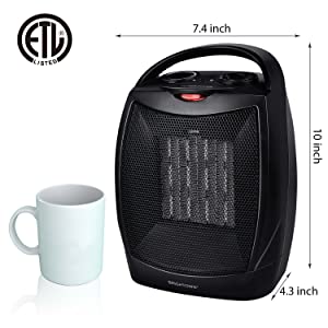 heater 905 black