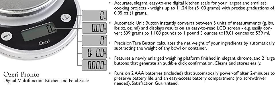 nutrition scale; ingredient scale; postage scale; recipe scale; restaurant scale; bakers scale