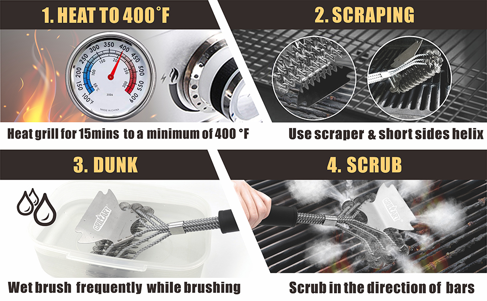 grill cleaning brush