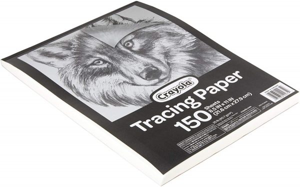 Crayola Tracing Paper 8 1/2” X 11”, Great for Light Up Tracing Pad, Gift, 150Count, Multicolor, Model: - Image 2