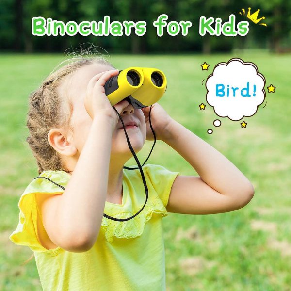 LET'S GO! Binocular for Kids, Compact High Resolution Shockproof Binoculars - Image 2