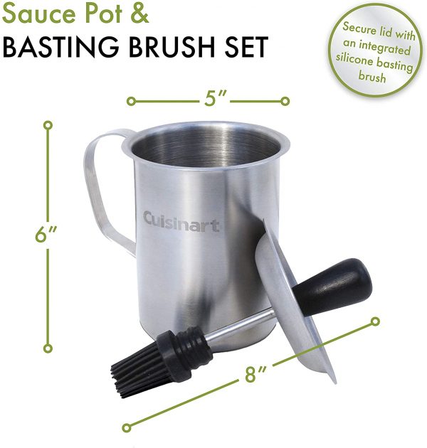 Cuisinart CBP-116 Sauce Pot and Basting Brush Set - Image 3