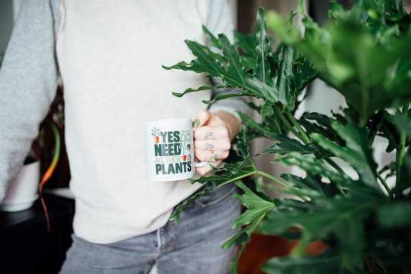 Plant Lover Coffee Mug, Houseplant Tea Cup, Gardner Landscape Green Thumb Gifts, Yes I Really Do Need All These Plants - Image 4