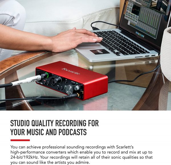 Focusrite Scarlett 2i2 (3rd Gen) USB Audio Interface with Pro Tools | First - Image 6