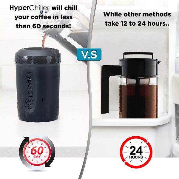 HyperChiller Long Lasting Beverage Chiller, For Alcohol, Juice, Coffee - Image 7