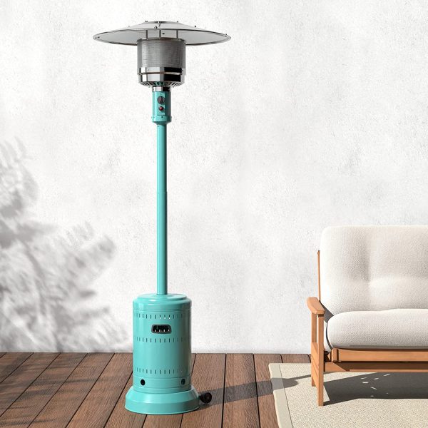 Amazon Basics 46,000 BTU Outdoor Propane Patio Heater with Wheels, Commercial & Residential - Image 3