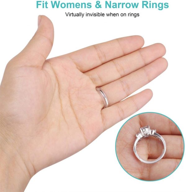 Invisible Ring Size Adjuster for Loose Rings Ring Adjuster Fit Any Rings, Assorted Sizes of Ring Sizer - Image 4