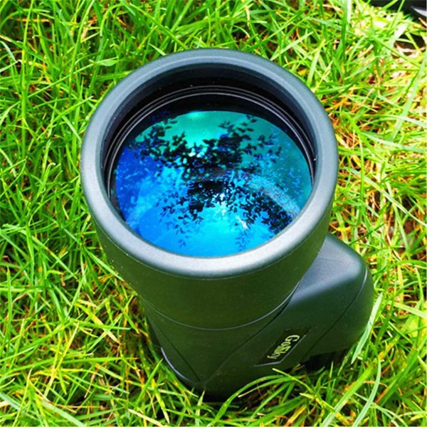 Gosky 12x55 High Definition Monocular Telescope and Quick Phone Holder-2020 Waterproof Monocular -BAK4 Prism for Wildlife Bird Watching Hunting Camping Travel Secenery - Image 5