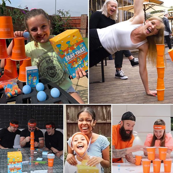 Beat That! - The Bonkers Battle of Wacky Challenges [Family Party Game for Kids & Adults] - Image 6