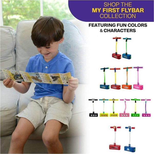 Flybar My First Foam Pogo Jumper for Kids Fun and Safe Pogo Stick for Toddlers, Durable Foam and Bungee Jumper for Ages 3 and up, Supports up to 250lbs - Image 3