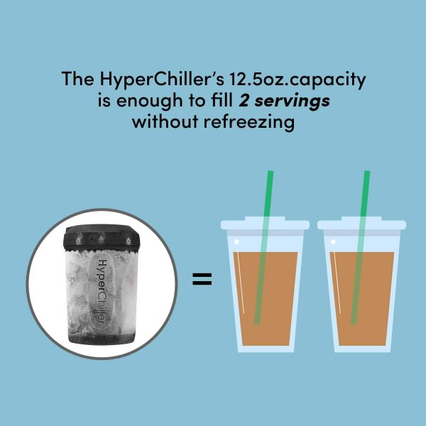 HyperChiller Long Lasting Beverage Chiller, For Alcohol, Juice, Coffee - Image 5