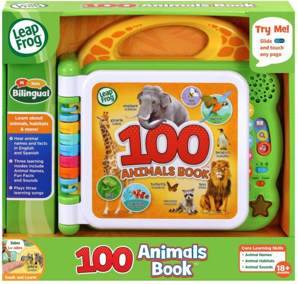 LeapFrog 100 Animals Book, Green - Image 3