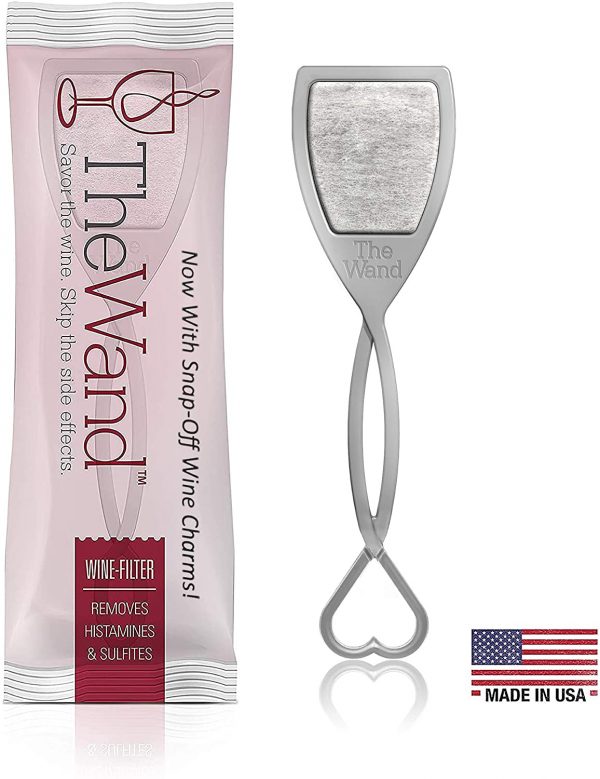 PureWine Wand Purifier Filter Stick Removes Histamines and Sulfites - Reduces Wine Allergies & Eliminates Headaches - Drop It & Stir Aerates Restoring Taste & Purity - Image 3