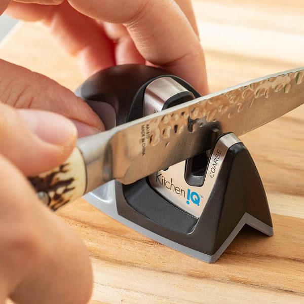 Kitchen IQ 50883 Edge Grip 2-Stage Knife Sharpener - Image 3