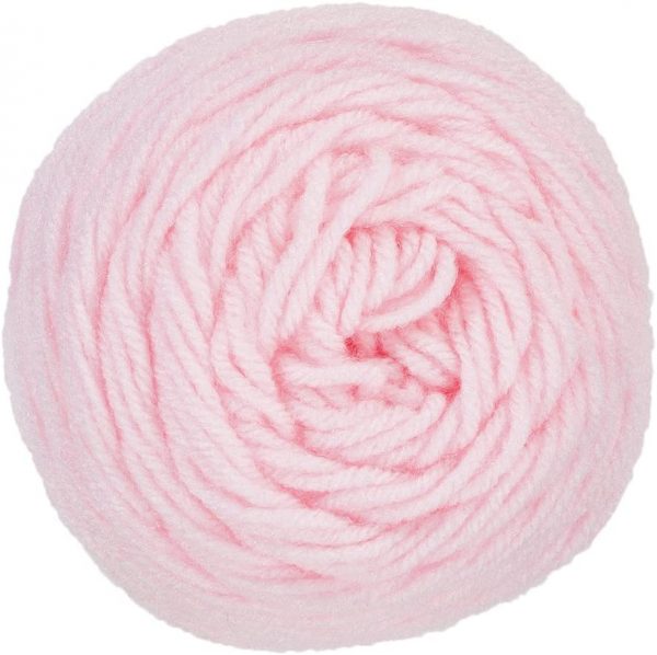 Red Heart Super Saver Yarn, Baby Pink - Image 3