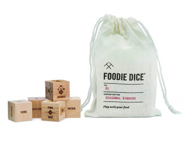 Foodie Dice® No. 1 Seasonal Dinners (pouch) // Foodie gift, Christmas gift, cooking gift, stocking stuffer - Image 3