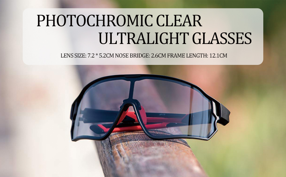 photochtomic clear sunglasses