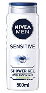 nivea men sensitive shower gel