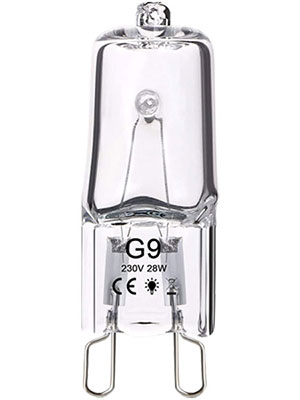 g9 halogen bulbs 28w