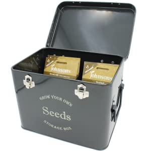 Black Seed Packet OrganiserTin