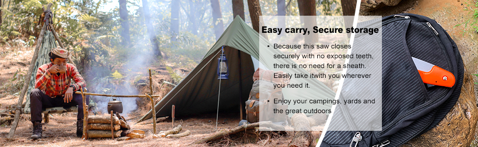 easy camping storage