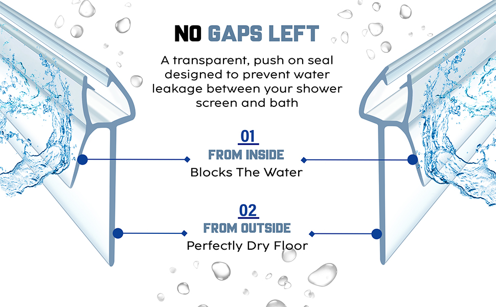 shower screen seal replacement, shower door seal strip, shower screen seal, shower seal strip