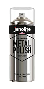 JENOLITE Metal Polish Aerosol - Industrial Grade Polishing Foam - 400ml