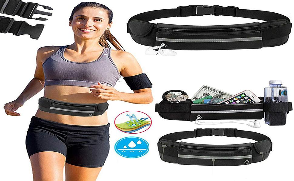 lightweight and breathable jogging belly bag 