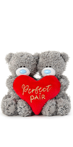 VP401017 valentines tatty teddy perfect pair love heart