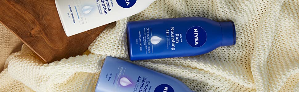 nivea body lotions hydrating moisturiser moisturizing cream 