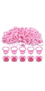 100 PCS Eyelash Glue Cups