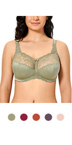 Wireless Bralette Lace Bra