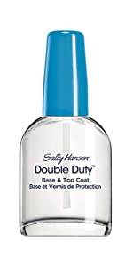 Sally Hansen; Sallie Hansan; Sally; Hansen; Double Duty; Top Coat; Healthy; Strength nails; Base