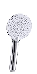 chrome shower head