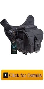 G4Free Tactical Messenger Bag EDC Sling Pack Fishing Tackle Backpack