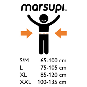 Choose Marsupi size