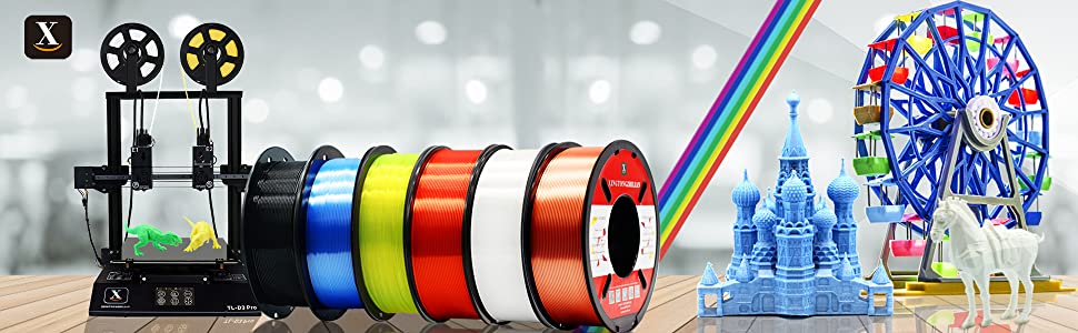 PLA 3D Printer Filament 1.75mm Printing Material for 3D Printers Pens Consumables