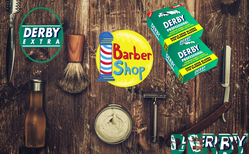 Derby Professional Single Edge Razor Blades