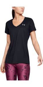 UA Tech V-Neck Top