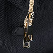  Snap Strap Gold colour Metal and Double Zipper