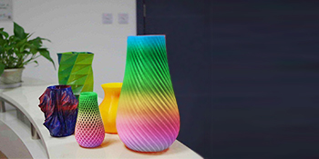 The gradual rainbow filament makes your life full of art.