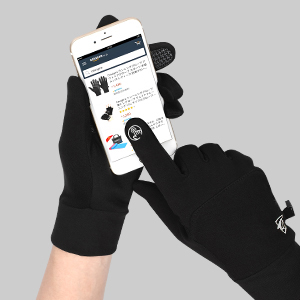 touchscreen knit gloves