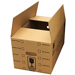 Pluto Removal Cardboard Boxes