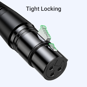 xlr 3-pin microphone lead